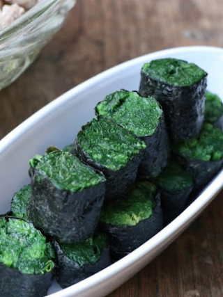 海苔巻きほうれんそう